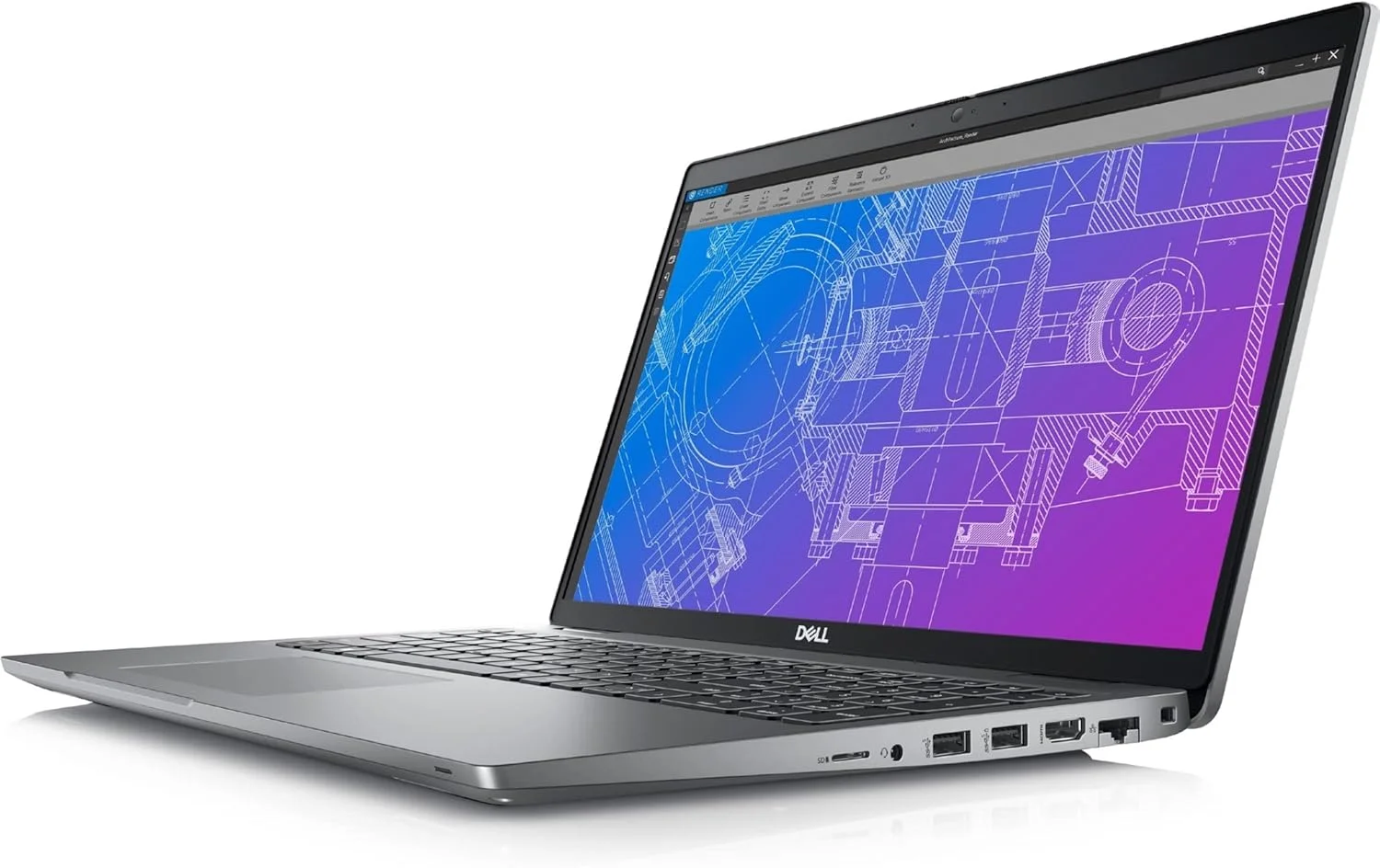 ایستگاه کاری موبایل Dell Precision 3000 3570 15.6 اینچی - Full HD - 1920 x 1080 - پردازنده Intel Core i7 نسل 12 i7-1255U Deca-core (10 هسته ای) 1.70 گیگاهرتز - 16 گیگابایت رم - 512 گیگابایت SSD - خاکستری تیتانیومی