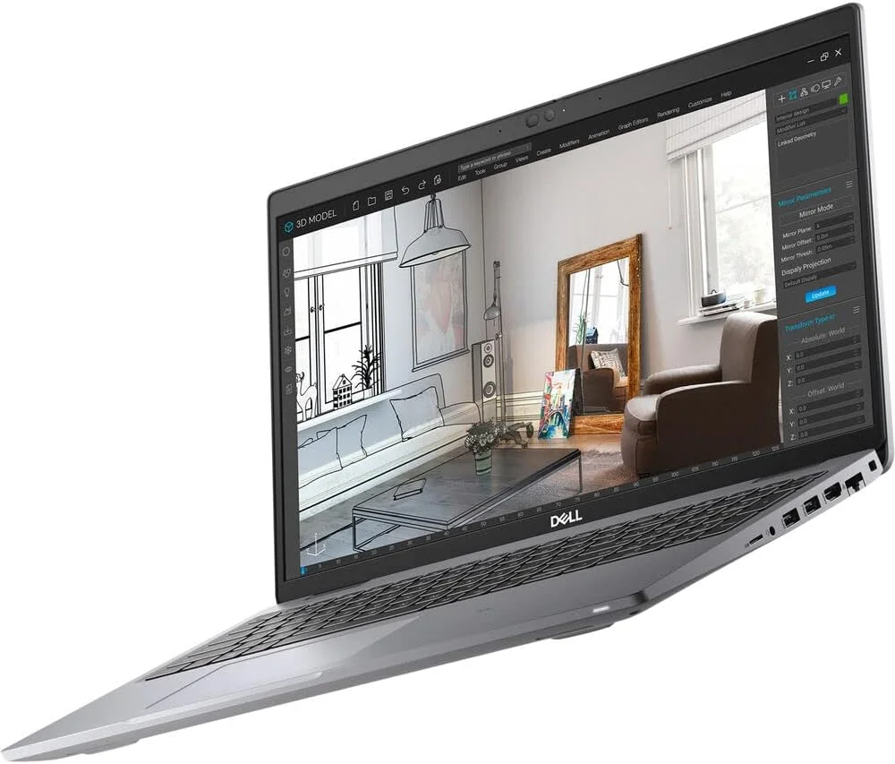 ایستگاه کاری موبایل Dell Precision 3560 - صفحه نمایش 15.6 اینچی FHD 16x9 - پردازنده 3 گیگاهرتزی Intel Core i7 4 هسته ای (نسل 11) - 32 گیگابایت رم - 1 ترابایت SSD - کارت گرافیک T500 - ویندوز 10 پرو