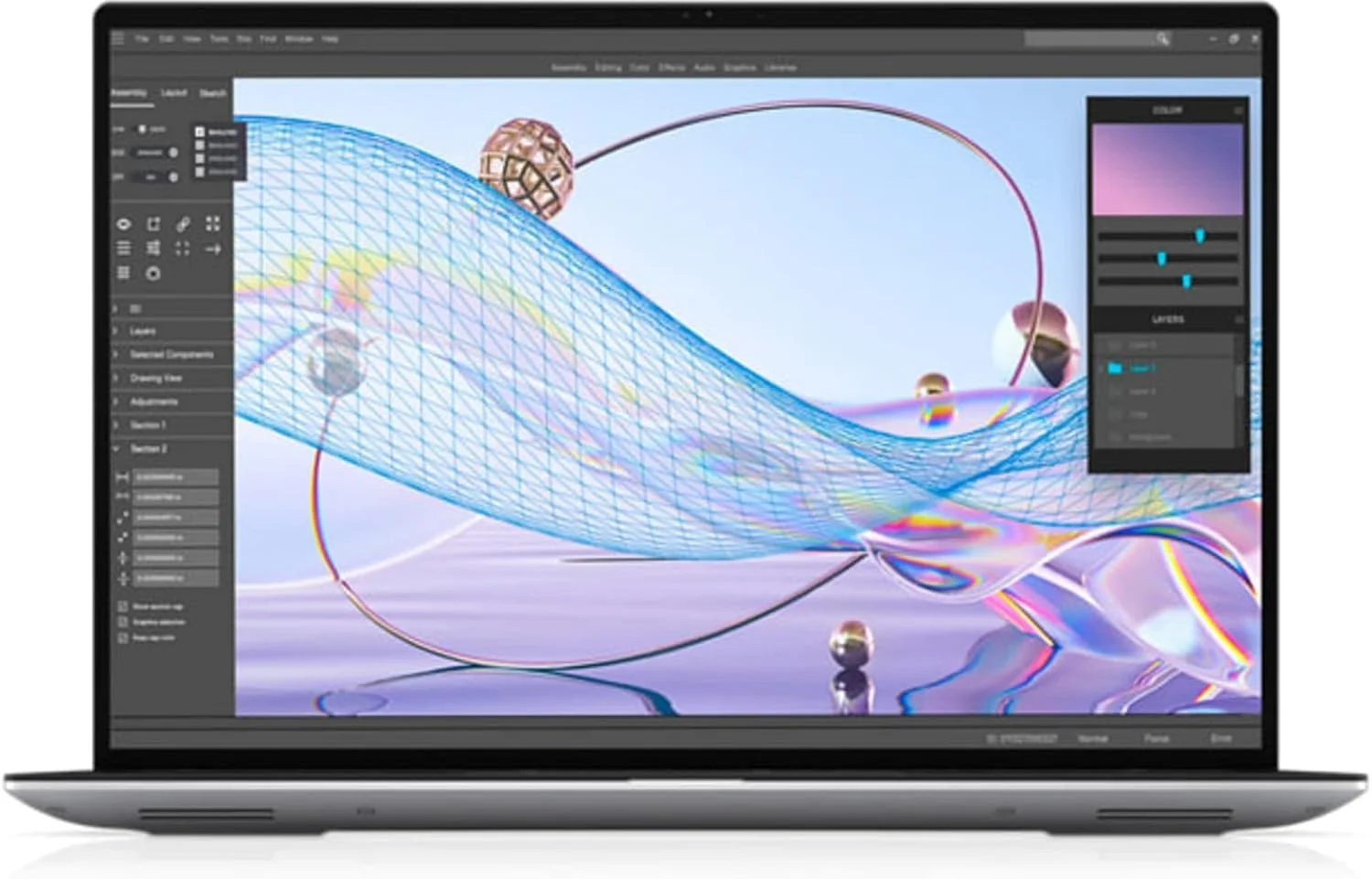 لپ تاپ ورک استیشن Dell Precision 5470 (2022) لمسی | 14 اینچ 2560x1600 QHD+ | Core i7-12800H - هارد درایو 1 ترابایت SSD - رم 16 گیگابایت - Nvidia RTX A1000 | 14 هسته @ 4.8 گیگاهرتز - 4 گیگابایت GDDR6 ویندوز 11 پرو نقره ای