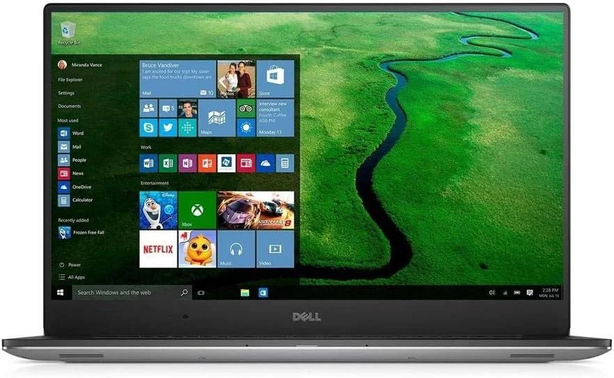 لپ تاپ ورک استیشن Dell Precision 5510 UHD 15.6 اینچی 3840 x 2160 (بازسازی شده، پردازنده چهارهسته ای Intel Core i7-6820HQ، رم 16 گیگابایتی، SSD 512 گیگابایتی، ویندوز 10 پرو)