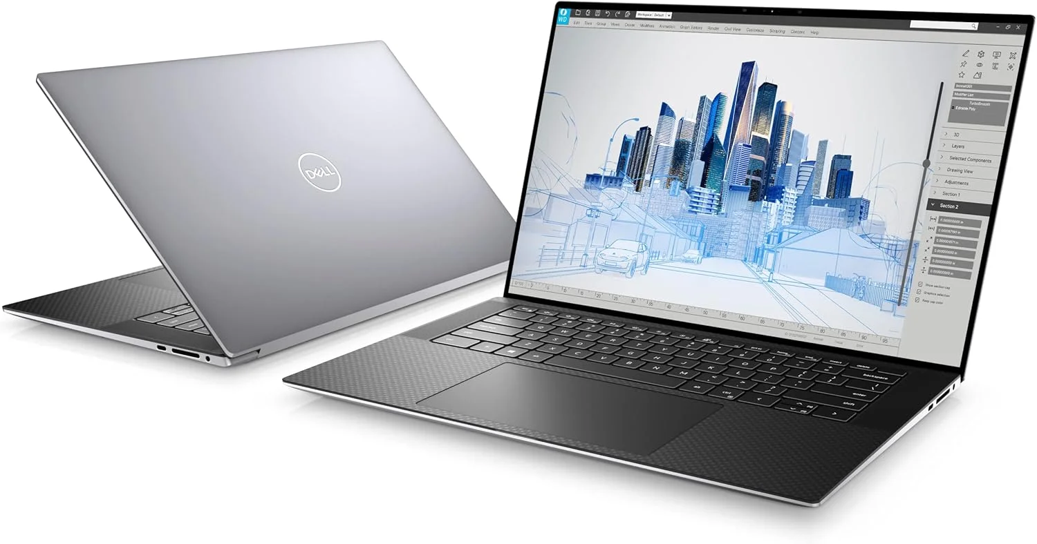 ایستگاه کاری موبایل Dell Precision 5000 5560 15.6 اینچی - Full HD Plus - 1920 x 1200 - Intel Core i7 نسل 11 i7-11850H هشت هسته ای (8 هسته) 2.50 گیگاهرتز - 32 گیگابایت رم - 512 گیگابایت SSD - آلومینیوم خاکستری تیتانیومی