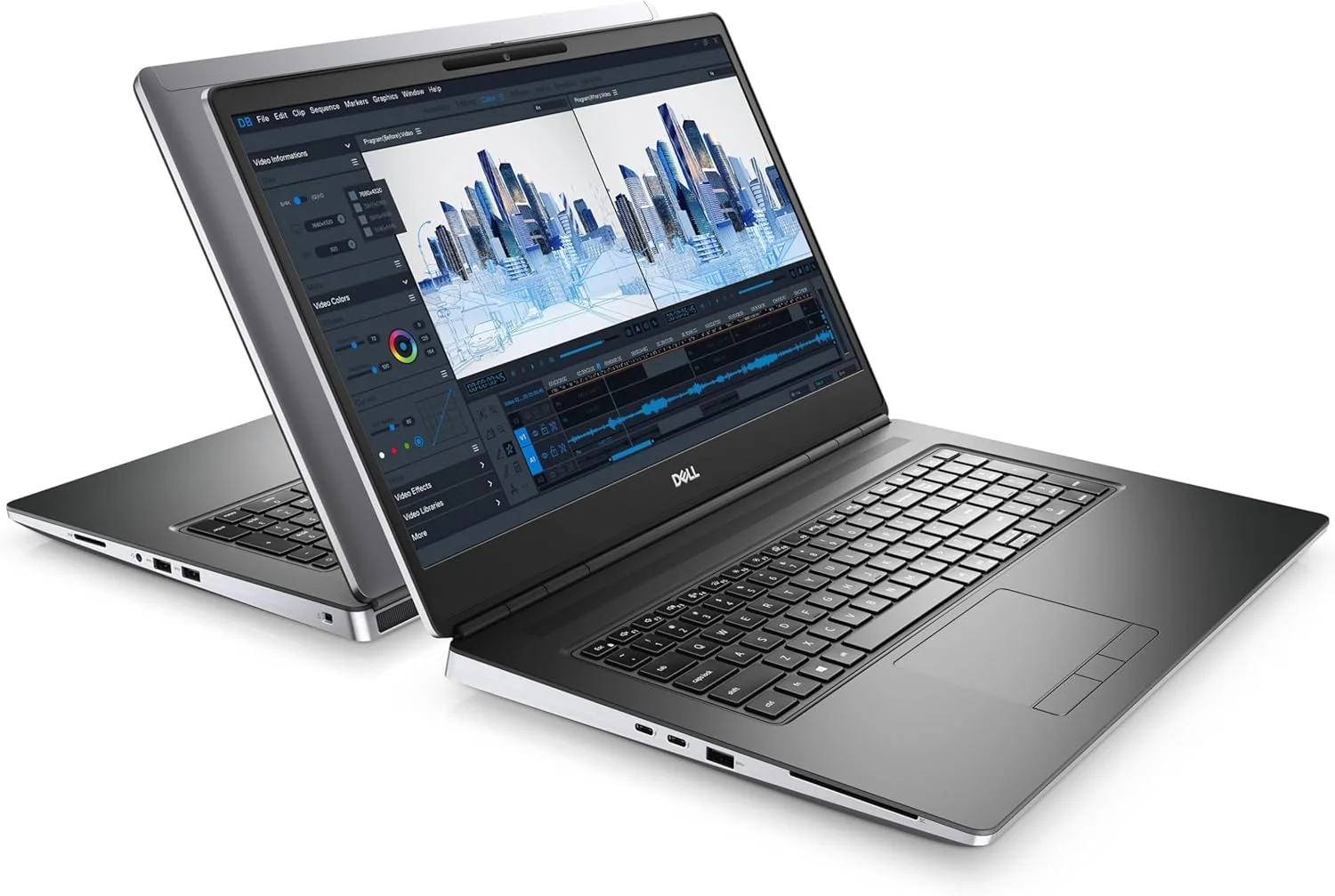 ایستگاه کاری موبایل Dell Precision 7000 7760 17.3 اینچی (Full HD، Intel Core i7 نسل 11 i7-11850H هشت هسته ای 2.50 گیگاهرتز - 64 گیگابایت رم - 512 گیگابایت SSD - خاکستری)
