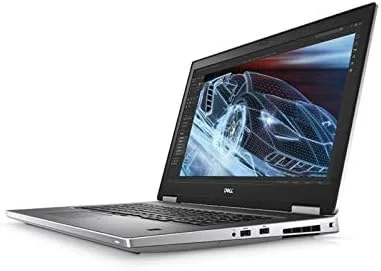 لپ تاپ Dell Precision 7740، صفحه نمایش 17.3 اینچی FHD (1920x1080) بدون لمس، پردازنده Intel Core نسل نهم i7-9750H، رم 32 گیگابایتی، SSD 1 ترابایتی، کارت گرافیک NVIDIA Quadro RTX 3000، ویندوز 10 پرو