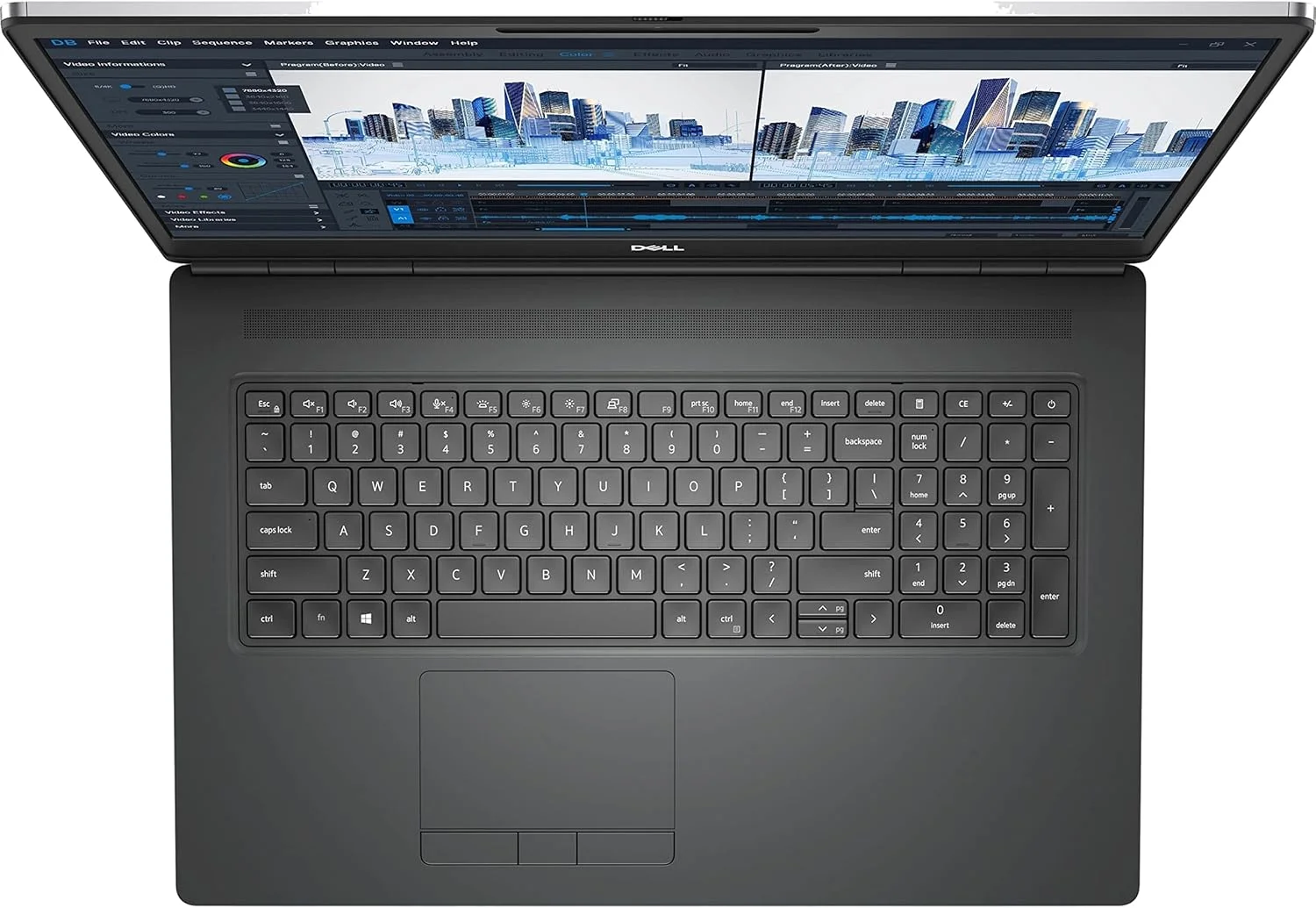 ایستگاه کاری موبایل Dell Precision 7000 7760 17.3 اینچی (Full HD، Intel Core i7 نسل 11 i7-11850H هشت هسته ای 2.50 گیگاهرتز - 64 گیگابایت رم - 512 گیگابایت SSD - خاکستری)