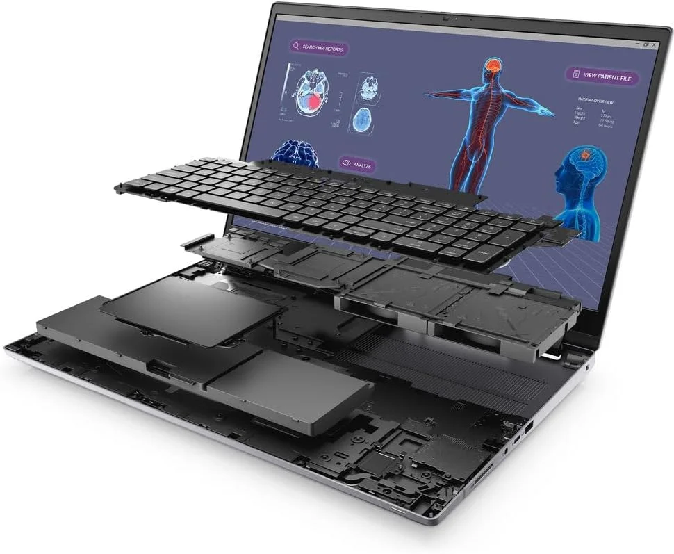 ایستگاه کاری موبایل Dell Precision 7780 - صفحه نمایش 17.3 اینچی FHD (بدون دوربین) - پردازنده 20 هسته ای Intel Core i7-13850HX (نسل سیزدهم) - 1 ترابایت SSD - 64 گیگابایت رم CAMM - کارت گرافیک NV RTX 3500 Ada (12 گیگابایت GDDR6) - سازگار با TAA