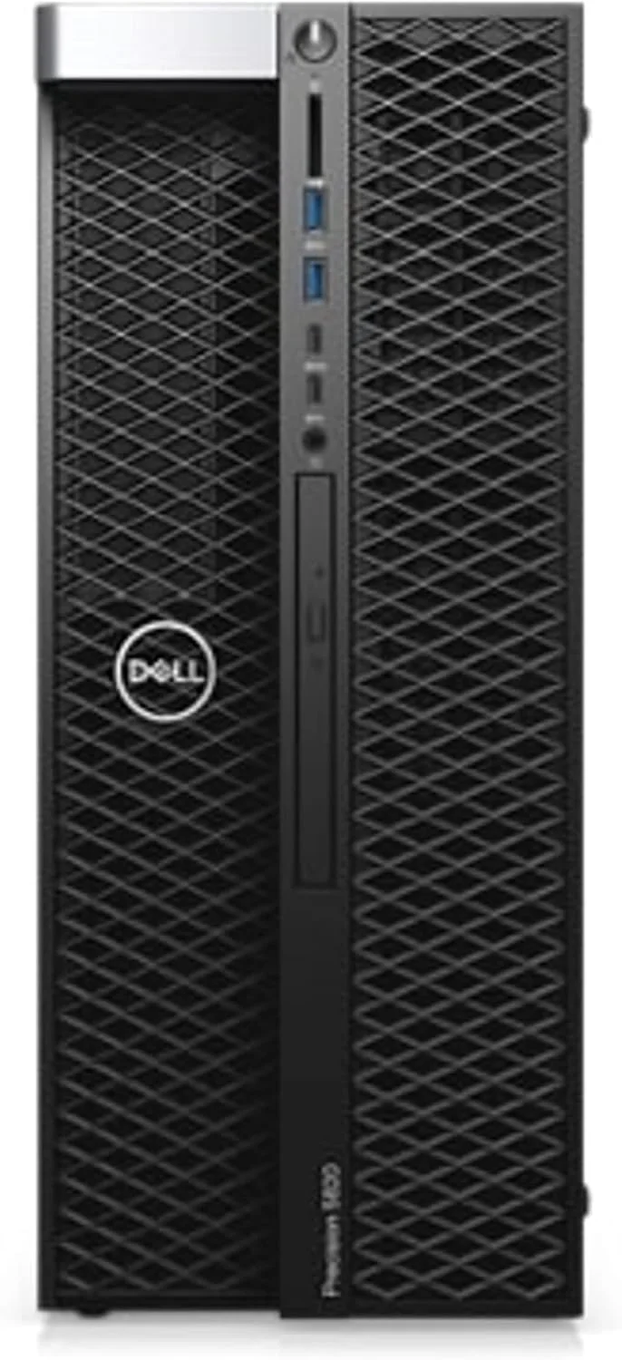 کامپیوتر رومیزی ورک استیشن Dell Precision T5820 (مدل 2018) | پردازنده Core Xeon W - هارد 2 ترابایت + SSD 512 گیگابایت - رم 128 گیگابایت - کارت گرافیک RTX 4000 | 10 هسته @ 4.5 گیگاهرتز - حافظه 8 گیگابایت GDDR6 - ویندوز 10 پرو