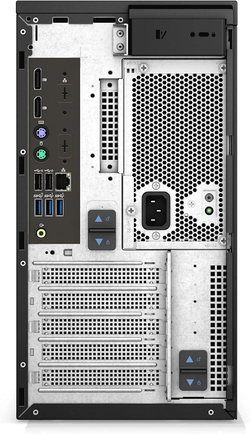 کامپیوتر رومیزی ورک استیشن Dell Precision T3650 | پردازنده Core i7-11700K - هارد درایو 512 گیگابایتی SSD - رم 32 گیگابایتی - کارت گرافیک Nvidia Quadro 4000 | 8 هسته @ 5 گیگاهرتز - 2 گیگابایت GDDR5 ویندوز 10 پرو مشکی