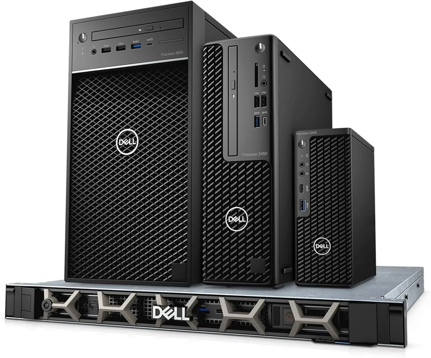 کامپیوتر رومیزی ورک استیشن Dell Precision T3650 | پردازنده Core i7-11700K - هارد درایو 512 گیگابایتی SSD - رم 32 گیگابایتی - کارت گرافیک Nvidia Quadro 4000 | 8 هسته @ 5 گیگاهرتز - 2 گیگابایت GDDR5 ویندوز 10 پرو مشکی