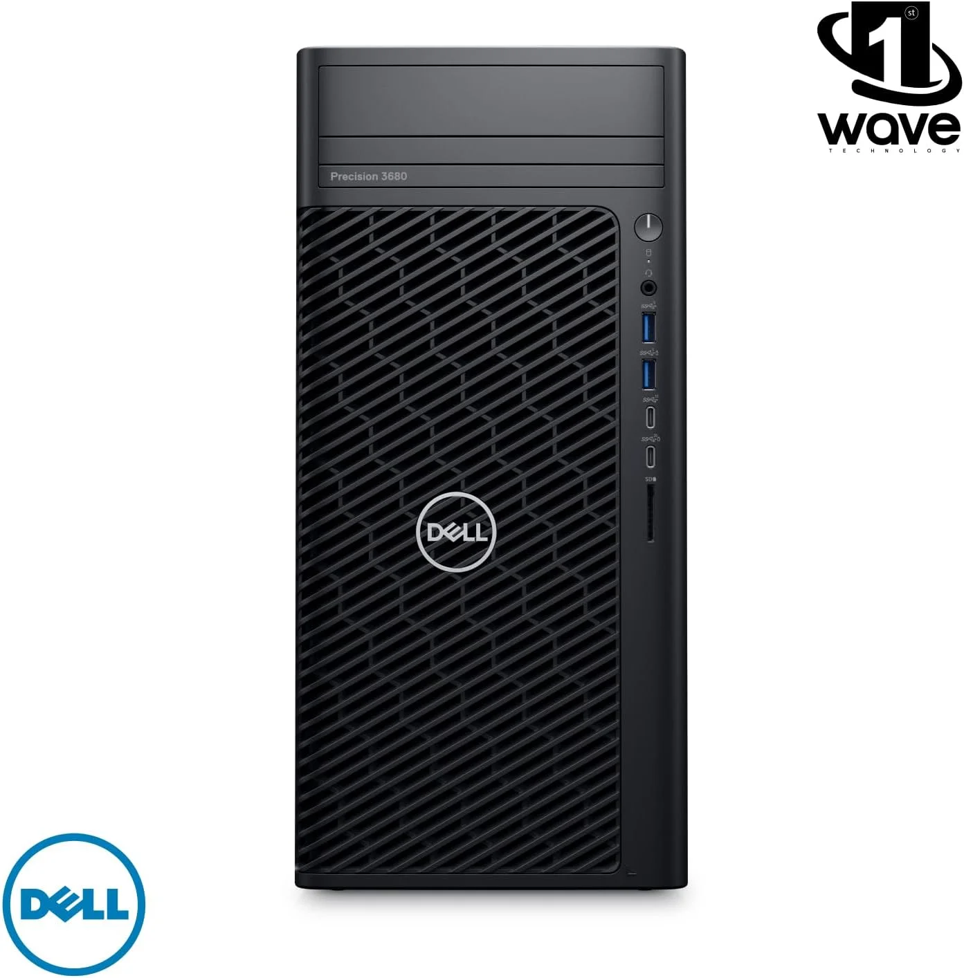 کامپیوتر رومیزی ورک استیشن Dell Precision 3680، نسل 14 اینتل i7-14700، رم 32 گیگابایت، SSD 1 ترابایت، ویندوز 11 پرو (شامل پایه هدست First Wave + USB Wifi + ماوس سیمی + کیبورد + ماوس پد + آنتی ویروس)