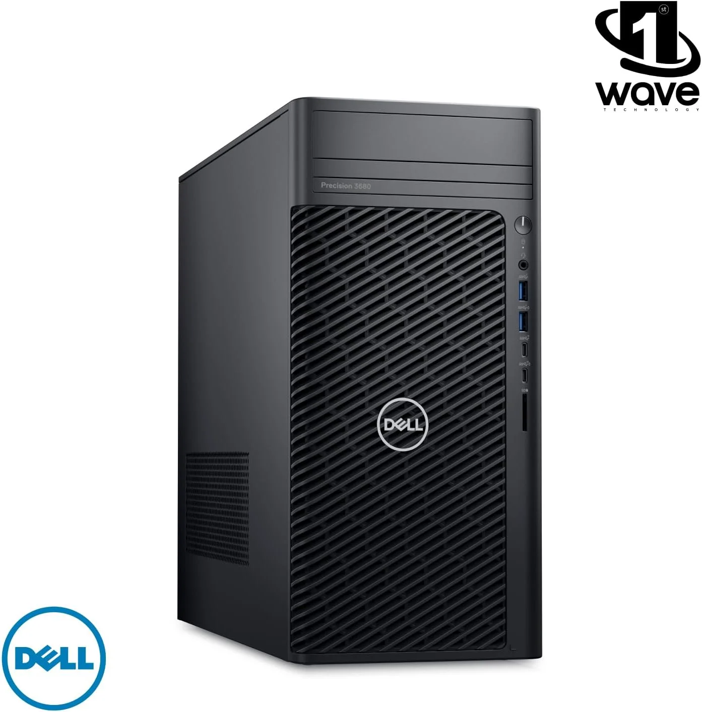 کامپیوتر رومیزی ورک استیشن Dell Precision 3680، نسل 14 اینتل i7-14700، رم 32 گیگابایت، SSD 1 ترابایت، ویندوز 11 پرو (شامل پایه هدست First Wave + USB Wifi + ماوس سیمی + کیبورد + ماوس پد + آنتی ویروس)