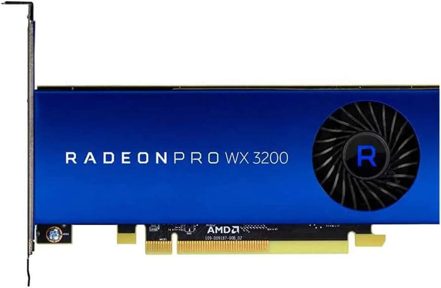 کارت گرافیک Dell AMD Radeon Pro WX 3200، رادئون پرو WX 3200 با 4 گیگابایت حافظه، 2x Mini DisplayPort DisplayPort برای Dell 3630 3930 5820 7820 7920 Precision Tower 3420 3620