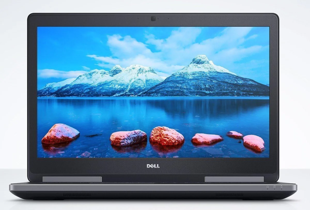 لپ تاپ ورک استیشن Dell Precision 7520، صفحه نمایش 15.6 اینچی FHD، پردازنده Intel Core i7-7820HQ، رم 16 گیگابایتی، 128 گیگابایت SSD + 500 گیگابایت HDD، گرافیک Radeon(TM) Pro WX 4130 2GB به همراه پایه لپ تاپ و ویندوز 10 (تجدید شده)