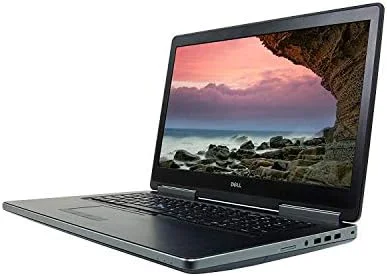 دل (بازسازی شده) Precision M7710 اینتل Core i7-6820HQ X4 2.7GHz 32GB 512GB SSD، مشکی دل (بازسازی شده) Precision M7710 اینتل Core i7-6820HQ X4 2.7GHz 32GB 512GB SSD، مشکی