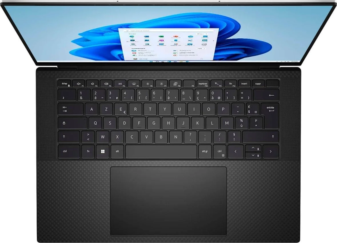 لپ تاپ تجاری دل XPS 15 9520 با صفحه نمایش لمسی 15.6 اینچی 4K OLED (3456 x 2160)، پردازنده Intel 14 هسته ای i7-12700H، رم 32 گیگابایتی DDR5، حافظه SSD 1 ترابایتی PCIe، کارت گرافیک RTX 3050 Ti، نور پس زمینه، حسگر اثر انگشت، Thunderbolt 4، ویندوز 11 هوم لپ تاپ تجاری دل XPS 15 9520 با صفحه نمایش لمسی 15.6 اینچی 4K OLED (3456 x 2160)، پردازنده Intel 14 هسته ای i7-12700H، رم 32 گیگابایتی DDR5، حافظه SSD 1 ترابایتی PCIe، کارت گرافیک RTX 3050 Ti، نور پس زمینه، حسگر اثر انگشت، Thunderbolt 4، ویندوز 11 هوم