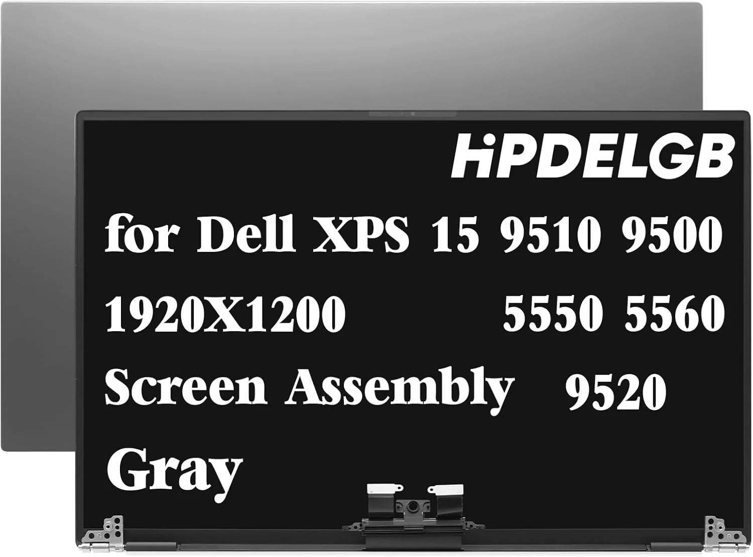 جایگزین HPDELGB برای Dell XPS 15 9500 9510 9520 Precision 5560 5550 LCD LED صفحه نمایش غیر لمسی 15.6 اینچ 1920X1200 IPS FHD خاکستری جایگزین HPDELGB برای Dell XPS 15 9500 9510 9520 Precision 5560 5550 LCD LED صفحه نمایش غیر لمسی 15.6 اینچ 1920X1200 IPS FHD خاکستری