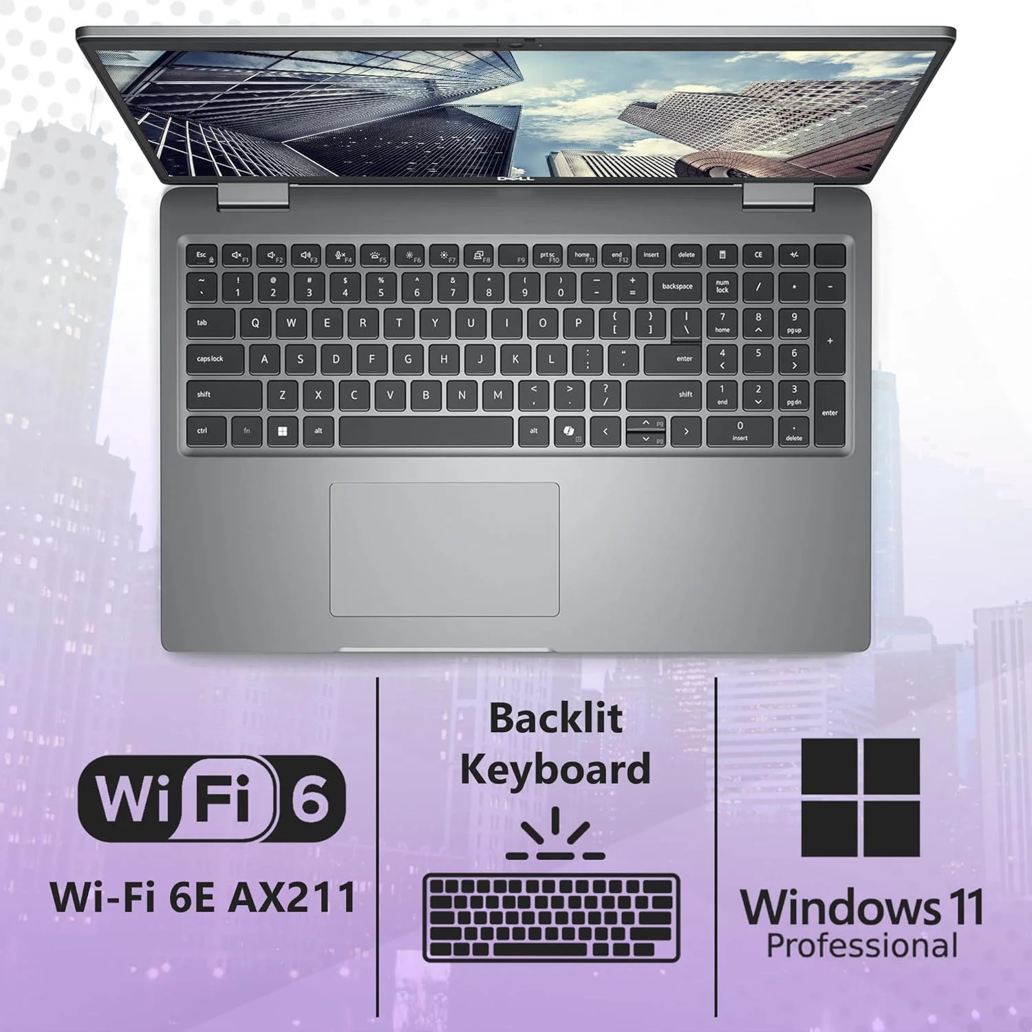 لپ تاپ تجاری دل Latitude 5550، صفحه نمایش 15.6 اینچی FHD، پردازنده Intel Ultra 7-155U (بهتر از i7-1355U)، رم 32 گیگابایتی DDR5، حافظه 1 ترابایتی NVMe، Wi-Fi 6E، بلوتوث، کیبورد با نور پس زمینه، وب کم HD، RJ-45، ویندوز 11 پرو لپ تاپ تجاری دل Latitude 5550، صفحه نمایش 15.6 اینچی FHD، پردازنده Intel Ultra 7-155U (بهتر از i7-1355U)، رم 32 گیگابایتی DDR5، حافظه 1 ترابایتی NVMe، Wi-Fi 6E، بلوتوث، کیبورد با نور پس زمینه، وب کم HD، RJ-45، ویندوز 11 پرو