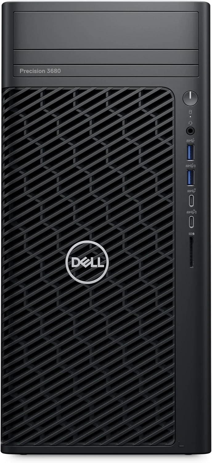 ایستگاه کاری برجی DELL Precision 3680 Intel Core™ i7 i7-14700 با 16 گیگابایت رم DDR5-SDRAM، 512 گیگابایت SSD و کارت گرافیک NVIDIA T1000 و ویندوز 11 پرو