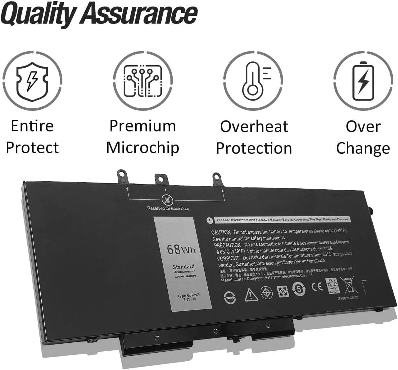 باتری لپ تاپ SALAAR SELLER 68WH GJKNX 93FTF برای Dell Latitude 5280 5288 5290 5480 5488 5490 5491 5495 5580 5590 Precision 15 3520 Mobile Workstation VG93N NY5PG WFWKK 4CMT 83 XPC 4YFVG DY9NT 5YHR4 باتری لپ تاپ SALAAR SELLER 68WH GJKNX 93FTF برای Dell Latitude 5280 5288 5290 5480 5488 5490 5491 5495 5580 5590 Precision 15 3520 Mobile Workstation VG93N NY5PG WFWKK 4CMT 83 XPC 4YFVG DY9NT 5YHR4