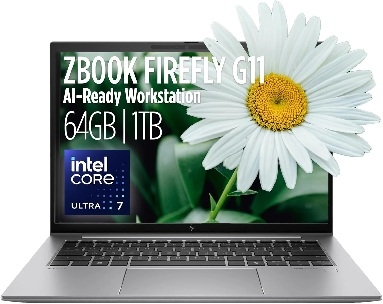 ایستگاه کاری موبایل HP ZBook Firefly G11 14 اینچی مجهز به هوش مصنوعی IPS WUXGA (Intel Ultra 7 155U 12 هسته ای، 64 گیگابایت DDR5، 1 ترابایت SSD، کیبورد با نور پس زمینه، اثر انگشت، 2 تاندربولت 4، WiFi 6E، دوربین 5 مگاپیکسلی، ویندوز 11 پرو) همراه با زیر دستی MAJ