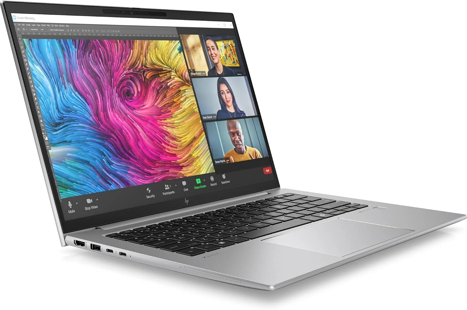 ایستگاه کاری موبایل HP ZBook Firefly G11 14 اینچی مجهز به هوش مصنوعی IPS WUXGA (Intel Ultra 7 155U 12 هسته ای، 64 گیگابایت DDR5، 1 ترابایت SSD، کیبورد با نور پس زمینه، اثر انگشت، 2 تاندربولت 4، WiFi 6E، دوربین 5 مگاپیکسلی، ویندوز 11 پرو) همراه با زیر دستی MAJ ایستگاه کاری موبایل HP ZBook Firefly G11 14 اینچی مجهز به هوش مصنوعی IPS WUXGA (Intel Ultra 7 155U 12 هسته ای، 64 گیگابایت DDR5، 1 ترابایت SSD، کیبورد با نور پس زمینه، اثر انگشت، 2 تاندربولت 4، WiFi 6E، دوربین 5 مگاپیکسلی، ویندوز 11 پرو) همراه با زیر دستی MAJ