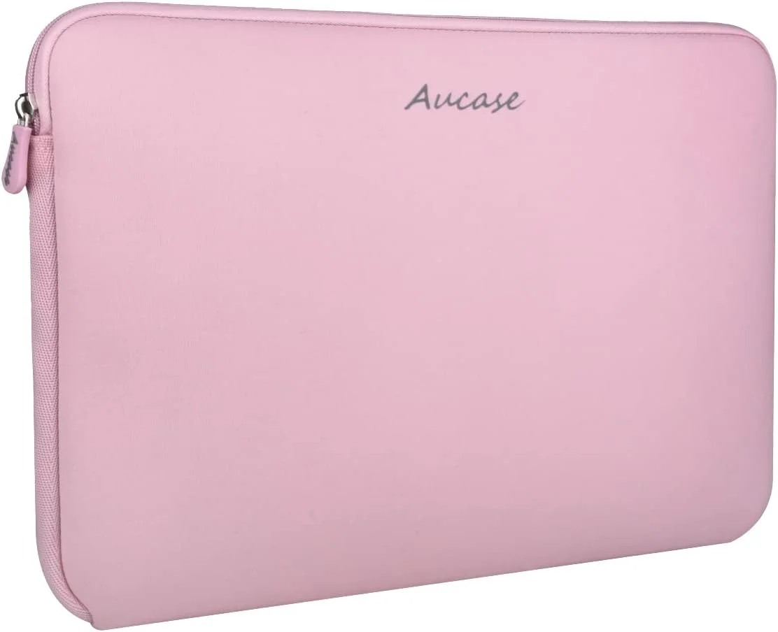 کیف آستین لپ تاپ 13.3-14 اینچی Aucase سازگار با MacBook Pro 14، Surface Laptop 13.5، Acer Asus Dell Lenovo HP Chromebook Notebook Ultrabook Matebook، کیف محافظ نئوپرن ضد آب