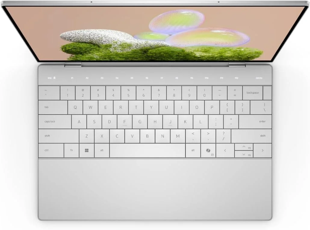 لپ تاپ هوش مصنوعی قدرتمند XPS 13 9350، صفحه نمایش 13.4 اینچی FHD+، پردازنده Intel Core Ultra 9 288V، رم 32 گیگابایتی LPDDR5X با سرعت 8533MT/s، حافظه SSD 1 ترابایتی، کیبورد با نور پس زمینه، حسگر اثر انگشت، WiFi 7، Copilot+، Thunderbolt 4، ویندوز 11 پرو