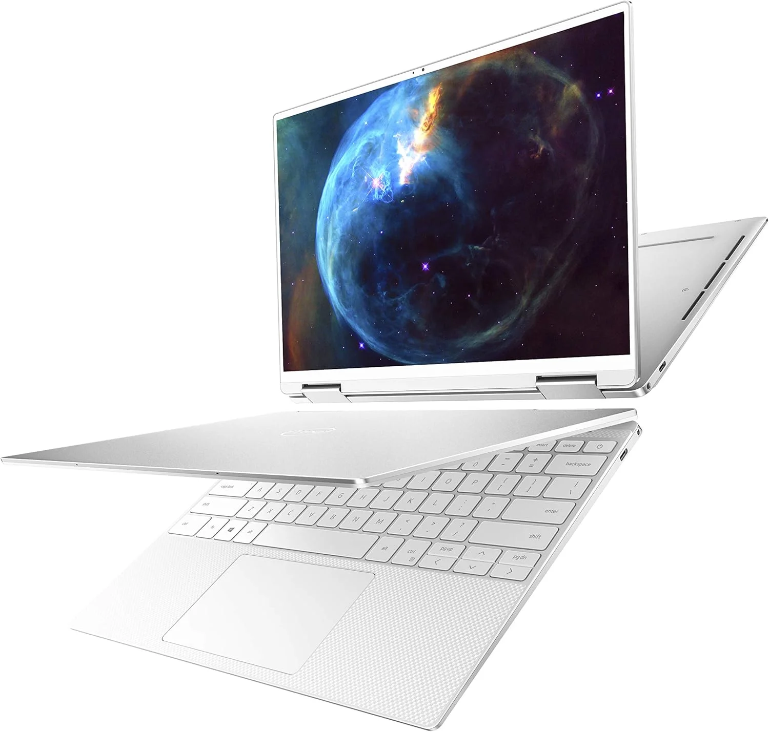 لپ تاپ 2 در 1 دل XPS 13 7390، صفحه نمایش 13.4 اینچی FHD+، پردازنده Intel Core i7-1065G7، رم 16 گیگابایتی، حافظه SSD 512 گیگابایتی، صفحه لمسی، کیبورد با نور پس زمینه، حسگر اثر انگشت، ویندوز 10 هوم، (نقره ای پلاتینیوم) لپ تاپ 2 در 1 دل XPS 13 7390، صفحه نمایش 13.4 اینچی FHD+، پردازنده Intel Core i7-1065G7، رم 16 گیگابایتی، حافظه SSD 512 گیگابایتی، صفحه لمسی، کیبورد با نور پس زمینه، حسگر اثر انگشت، ویندوز 10 هوم، (نقره ای پلاتینیوم)