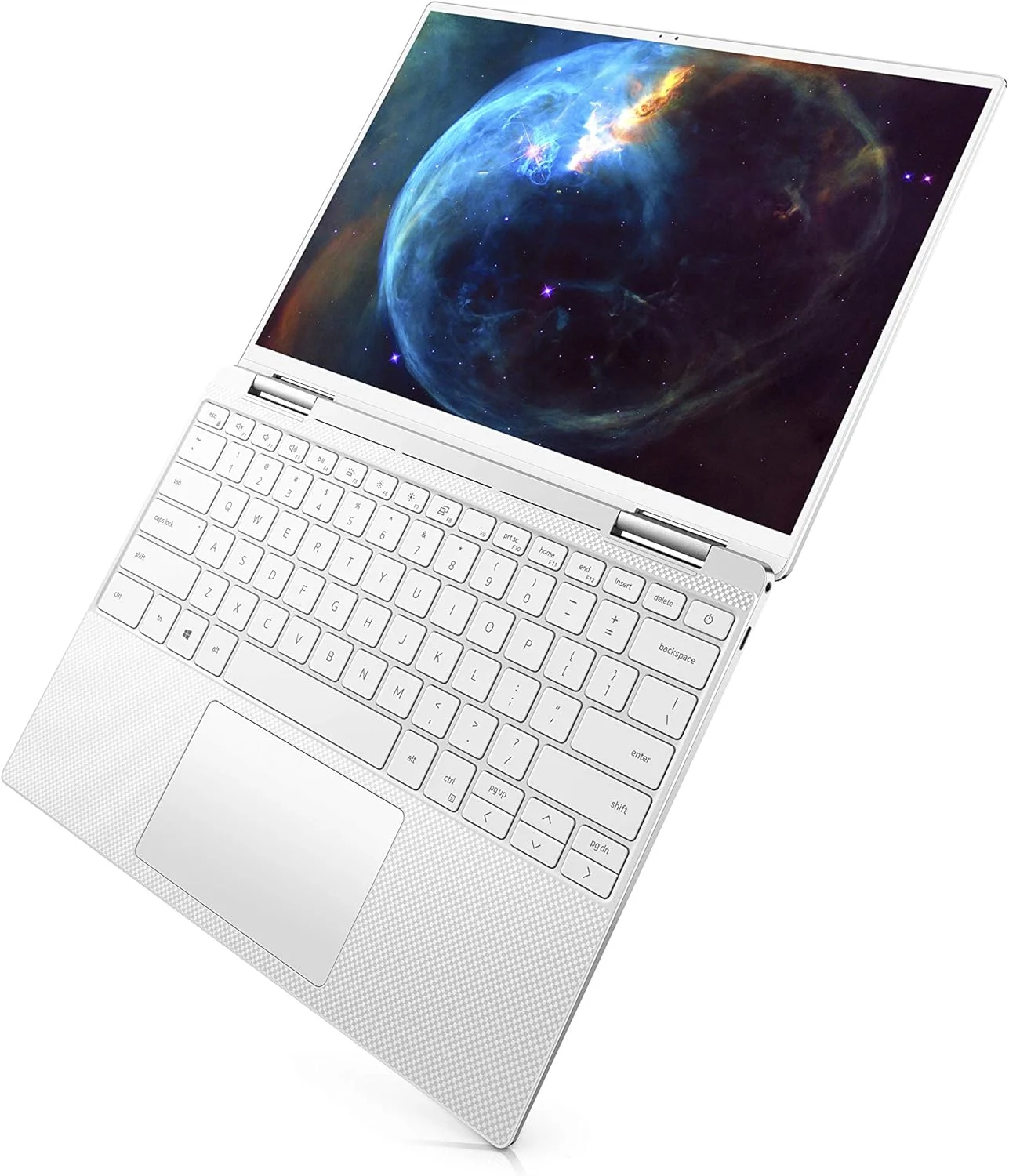 لپ تاپ 2 در 1 دل XPS 13 7390، صفحه نمایش 13.4 اینچی FHD+، پردازنده Intel Core i7-1065G7، رم 16 گیگابایتی، حافظه SSD 512 گیگابایتی، صفحه لمسی، کیبورد با نور پس زمینه، حسگر اثر انگشت، ویندوز 10 هوم، (نقره ای پلاتینیوم) لپ تاپ 2 در 1 دل XPS 13 7390، صفحه نمایش 13.4 اینچی FHD+، پردازنده Intel Core i7-1065G7، رم 16 گیگابایتی، حافظه SSD 512 گیگابایتی، صفحه لمسی، کیبورد با نور پس زمینه، حسگر اثر انگشت، ویندوز 10 هوم، (نقره ای پلاتینیوم)