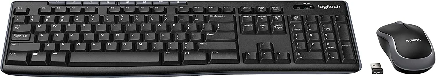 مجموعه کیبورد و ماوس بیسیم لاجیتک MK270 - شامل کیبورد و ماوس، اتصال 2.4 گیگاهرتز بدون قطعی، عمر باتری طولانی مجموعه کیبورد و ماوس بیسیم لاجیتک MK270 - شامل کیبورد و ماوس، اتصال 2.4 گیگاهرتز بدون قطعی، عمر باتری طولانی