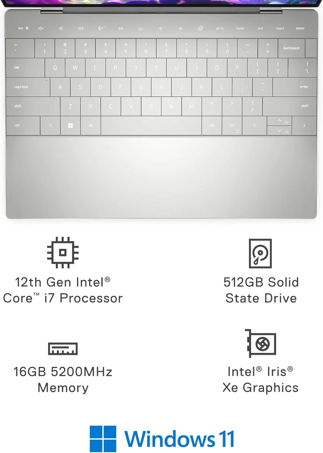 لپ تاپ دل XPS 13 Plus 9320 با صفحه نمایش 13.4 اینچی FHD+، پردازنده Intel Evo Core i7-1260P، رم 16 گیگابایتی، حافظه SSD 512 گیگابایتی، کیبورد با نور پس زمینه، حسگر اثر انگشت، ویندوز 11 هوم (نقره ای) لپ تاپ دل XPS 13 Plus 9320 با صفحه نمایش 13.4 اینچی FHD+، پردازنده Intel Evo Core i7-1260P، رم 16 گیگابایتی، حافظه SSD 512 گیگابایتی، کیبورد با نور پس زمینه، حسگر اثر انگشت، ویندوز 11 هوم (نقره ای)