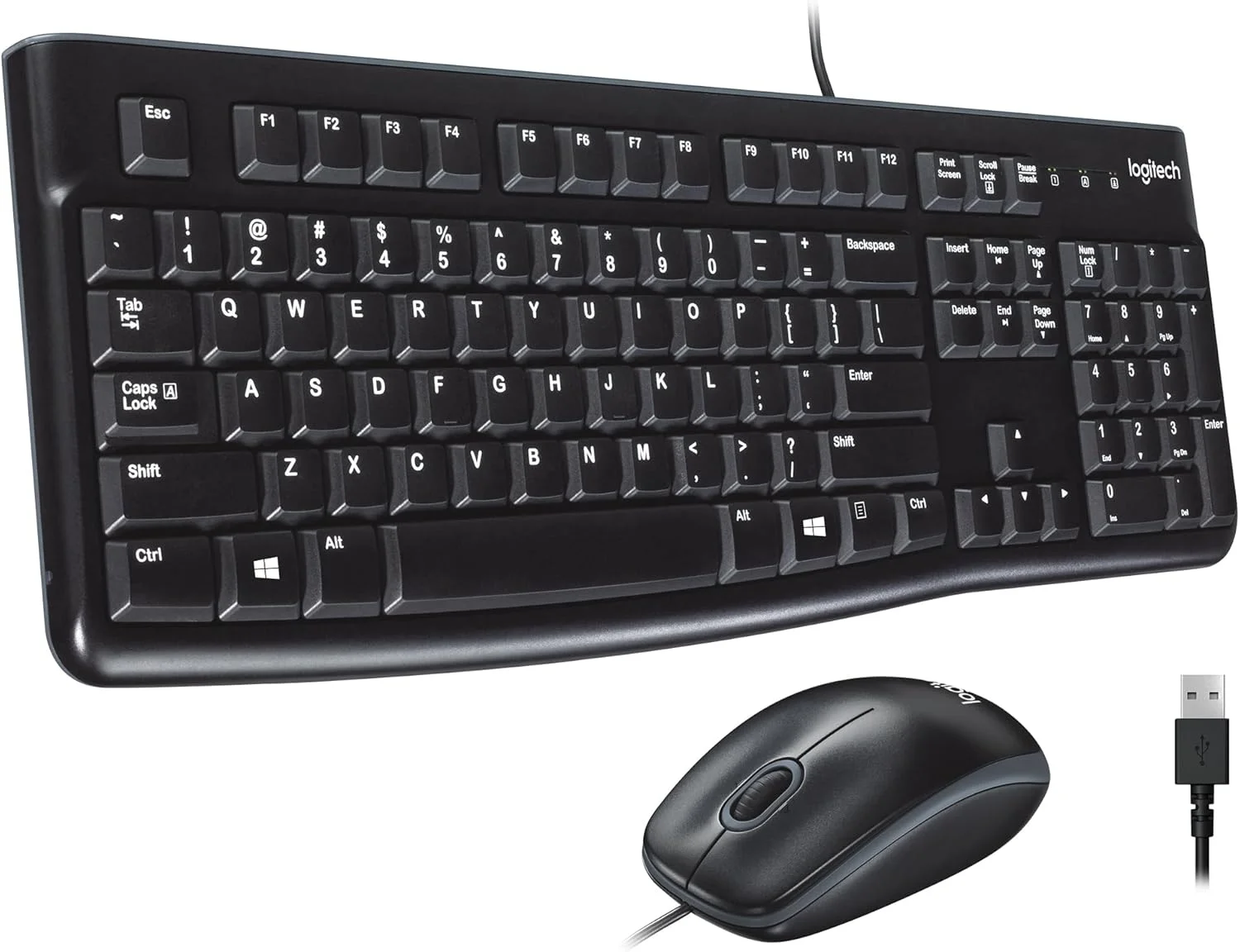 مجموعه ماوس و کیبورد Logitech Desktop MK120