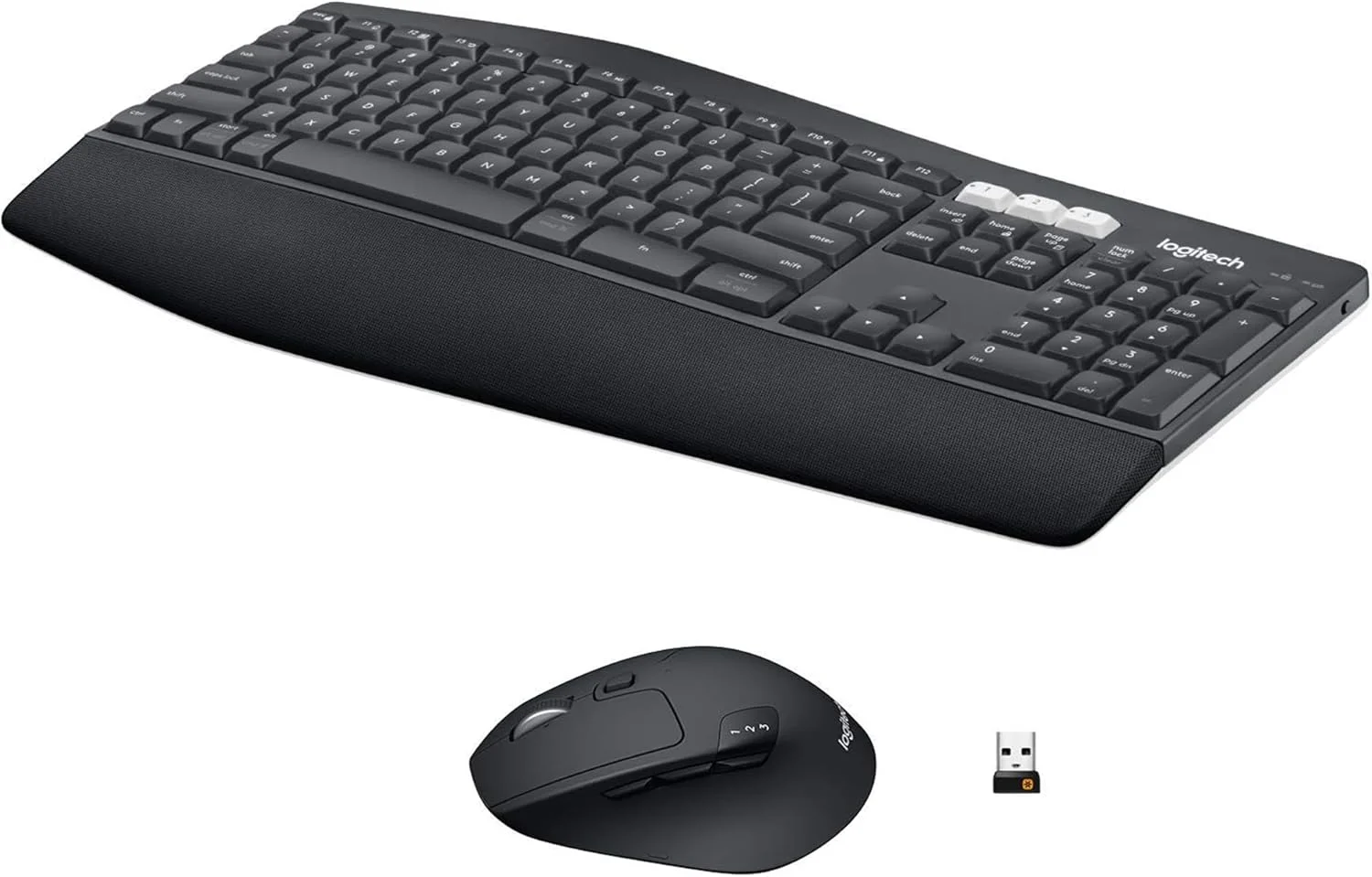 ست کیبورد و ماوس بی سیم لاجیتک مدل MK850 Performance مشکی