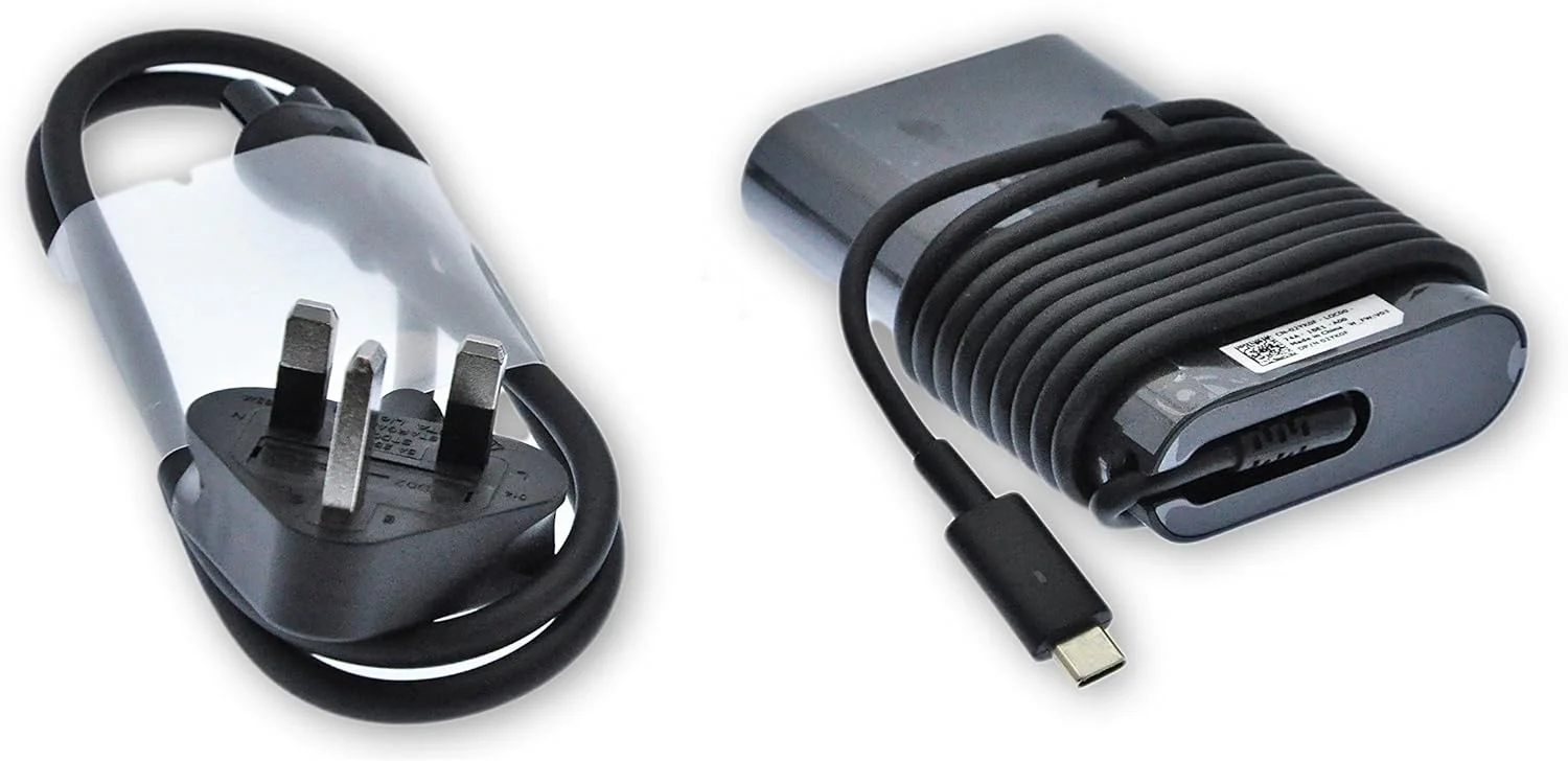 آداپتور برق 65 واتی USB-C دل Latitude 3400, 3500, 7200 2-In-1, 7300, 7400, 7400 2-In-1 مدل 450-AGOL 2YK0F