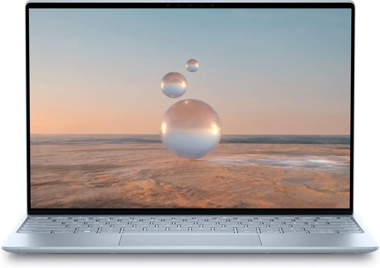 لپ تاپ فوق سبک Dell XPS 13 9315، پردازنده نسل دوازدهم Intel Core i7-1250U، صفحه نمایش 13.4 اینچ FHD+، حافظه SSD 512 گیگابایتی، 16 گیگابایت رم، گرافیک Intel® Iris® Xe، ویندوز 11 هوم، McAfee 3 ساله، صفحه کلید انگلیسی عربی، نقره ای