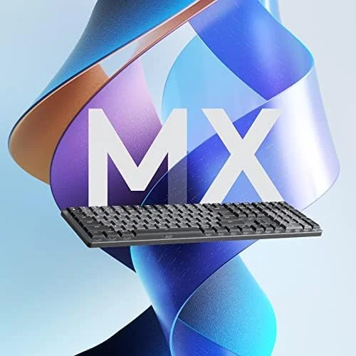 کیبورد مکانیکی بی سیم نورانی لاجیتک MX - گرافیت کیبورد مکانیکی بی سیم نورانی لاجیتک MX - گرافیت