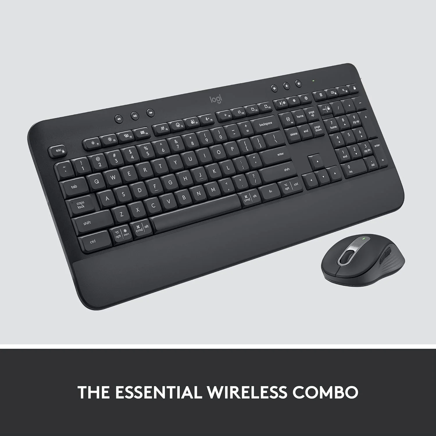 مجموعه Logitech Signature MK650 برای کسب و کار، ماوس و کیبورد بی سیم، Logi Bolt، بلوتوث، SmartWheel، دارای گواهی جهانی، Windows/Mac/Chrome/Linux - Graphite مجموعه Logitech Signature MK650 برای کسب و کار، ماوس و کیبورد بی سیم، Logi Bolt، بلوتوث، SmartWheel، دارای گواهی جهانی، Windows/Mac/Chrome/Linux - Graphite