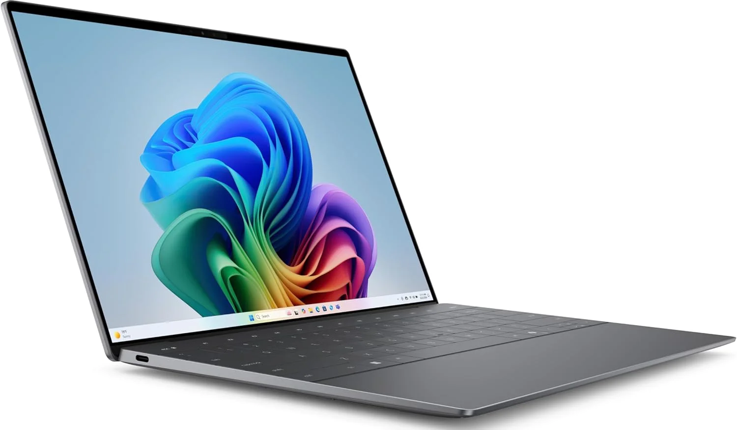 لپ تاپ Dell XPS 13 Copilot+ AI PC با صفحه نمایش 13.4 اینچی (Qualcomm Snapdragon X Elite X1E-80-100، 16 گیگابایت LPDDR5X، 512 گیگابایت PCIe SSD، Qualcomm Adreno، کیبورد با نور پس زمینه، حسگر اثر انگشت، WiFi 7، Win 11 Pro)