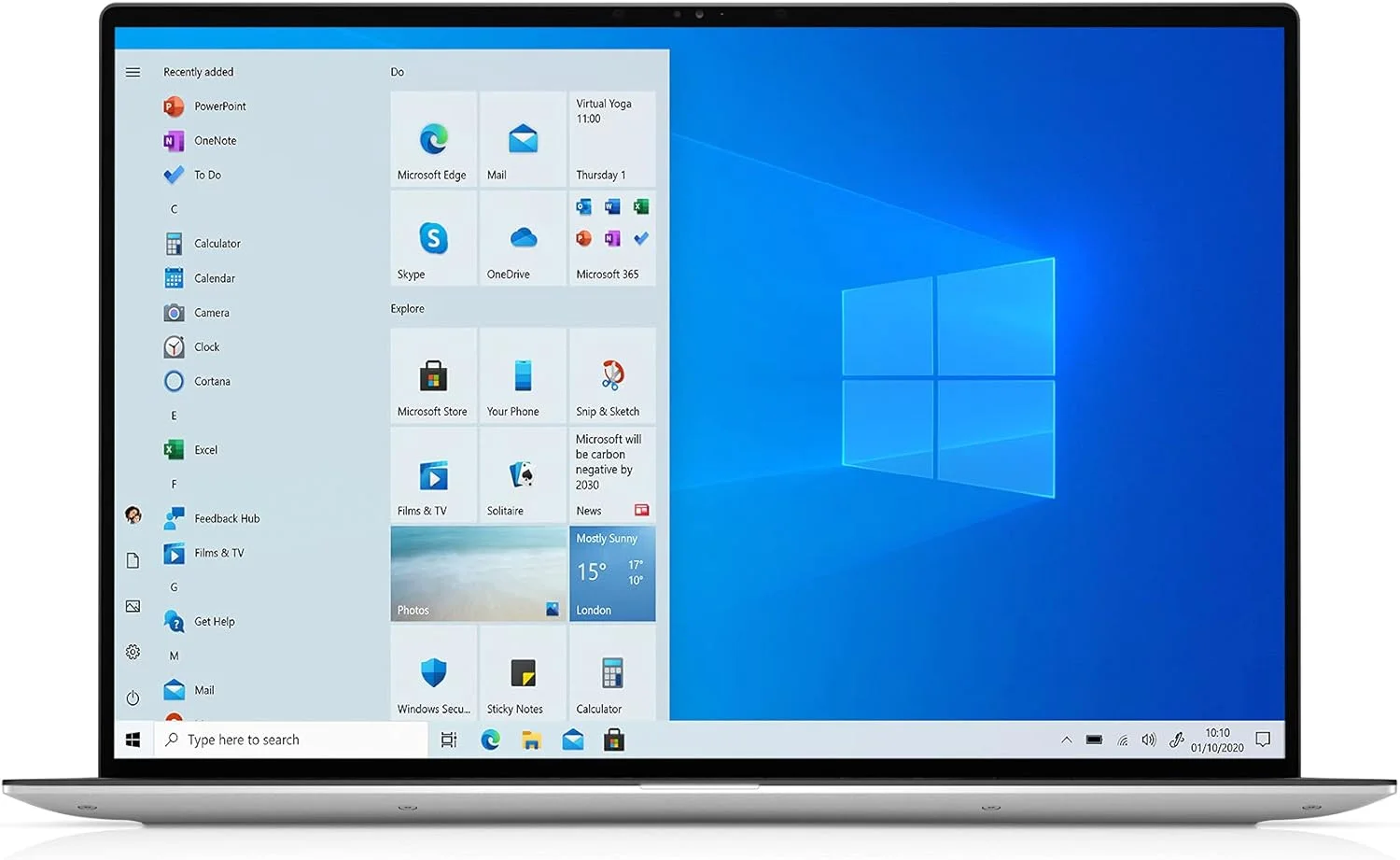 لپ تاپ 13.4 اینچی Dell XPS 13 9300 FHD+، پردازنده Intel Core i7-1065G7، رم 8 گیگابایتی، SSD 512 گیگابایتی، کیبورد با نور پس زمینه، حسگر اثر انگشت، ویندوز 10 هوم، (نقره ای)