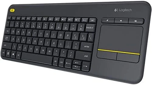 کیبورد لمسی بی سیم لاجیتک K400 PLUS با انتقال رادیویی، سازگار با PC/Mac کیبورد لمسی بی سیم لاجیتک K400 PLUS با انتقال رادیویی، سازگار با PC/Mac