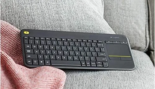 کیبورد لمسی بی سیم لاجیتک K400 PLUS با انتقال رادیویی، سازگار با PC/Mac کیبورد لمسی بی سیم لاجیتک K400 PLUS با انتقال رادیویی، سازگار با PC/Mac
