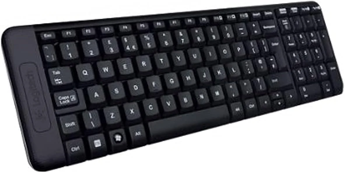 ست کیبورد و ماوس بی سیم لاجیتک مدل MK220 دو عددی برای کامپیوتر - مشکی