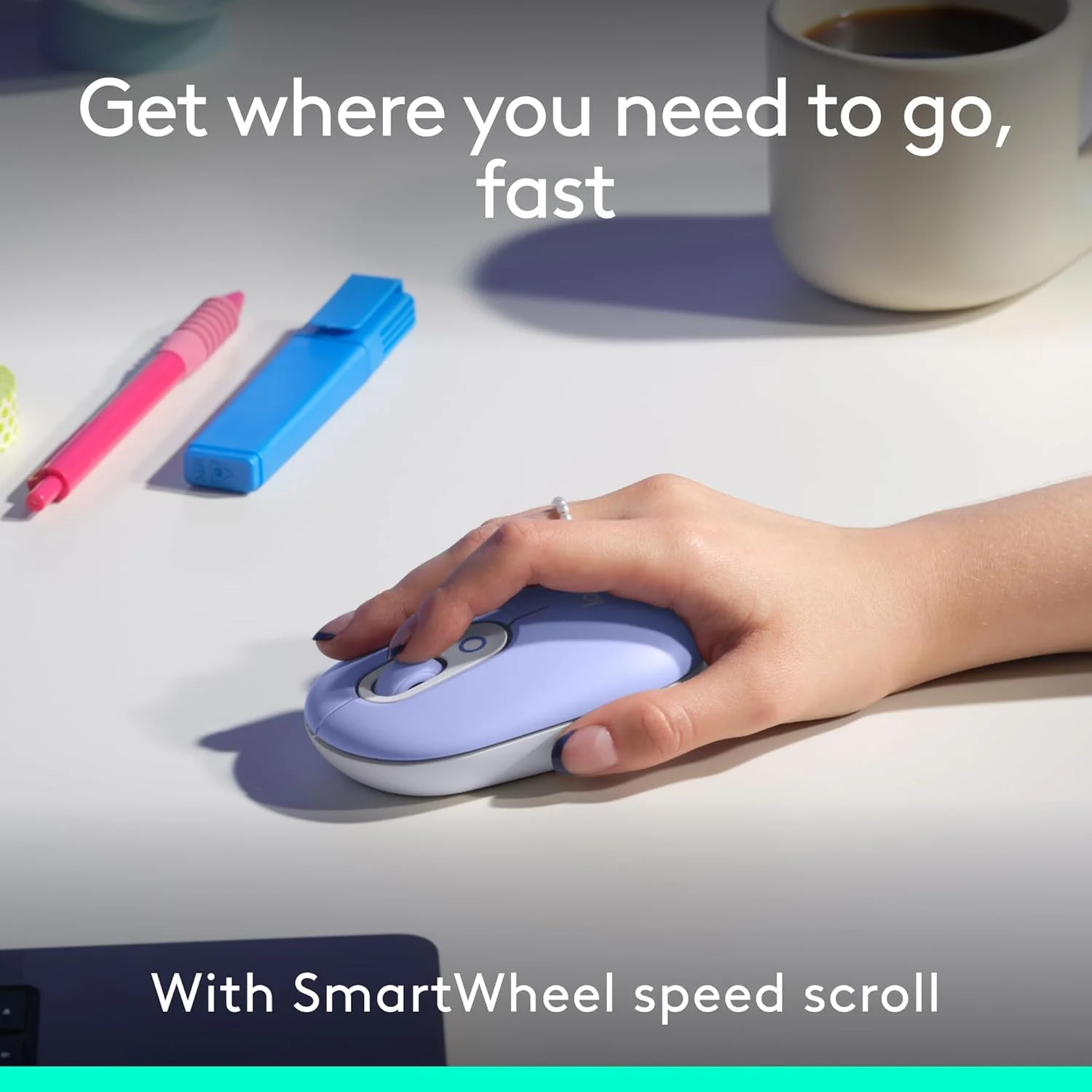 ست ترکیبی کیبورد و ماوس بلوتوثی Logitech POP ICON، تایپ راحت، کلیدها و دکمههای قابل برنامهریزی، کلیکهای بیصدا، جابجایی آسان بین 3 دستگاه - یاسی ست ترکیبی کیبورد و ماوس بلوتوثی Logitech POP ICON، تایپ راحت، کلیدها و دکمههای قابل برنامهریزی، کلیکهای بیصدا، جابجایی آسان بین 3 دستگاه - یاسی