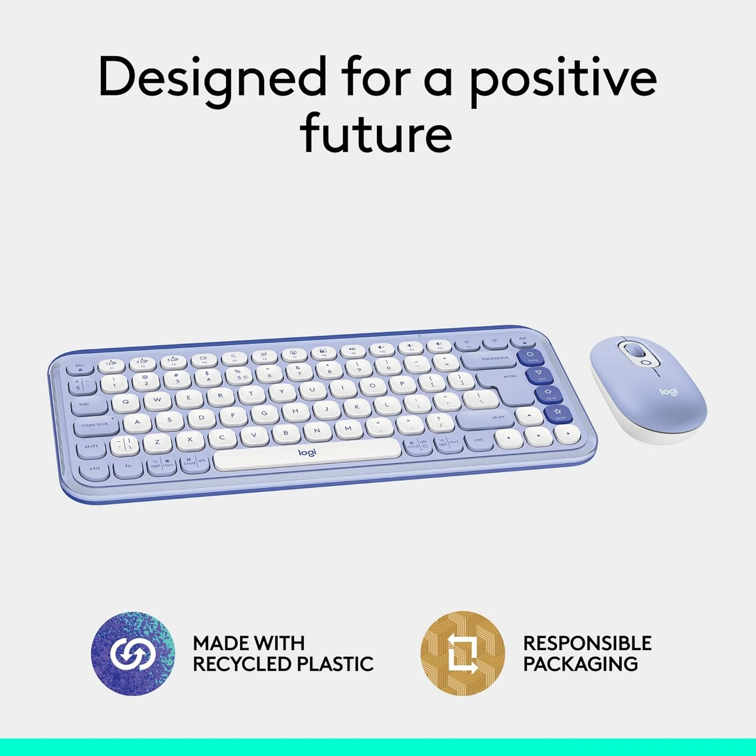 ست ترکیبی کیبورد و ماوس بلوتوثی Logitech POP ICON، تایپ راحت، کلیدها و دکمههای قابل برنامهریزی، کلیکهای بیصدا، جابجایی آسان بین 3 دستگاه - یاسی ست ترکیبی کیبورد و ماوس بلوتوثی Logitech POP ICON، تایپ راحت، کلیدها و دکمههای قابل برنامهریزی، کلیکهای بیصدا، جابجایی آسان بین 3 دستگاه - یاسی