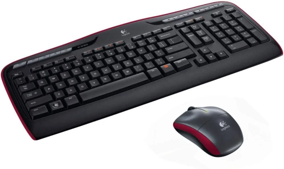 کیبورد و ماوس بی سیم لاجیتک مدل MK330 با حروف عربی