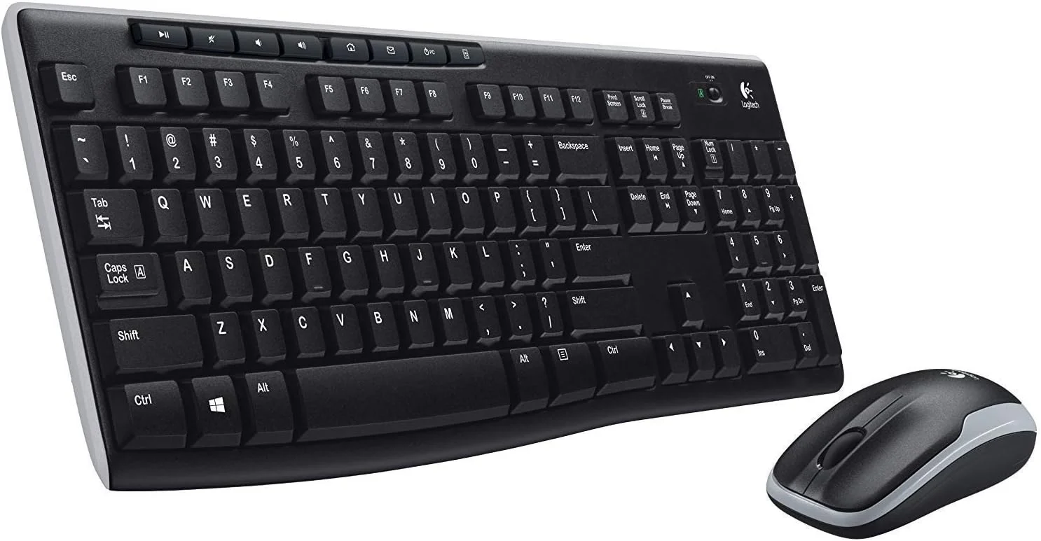 ست کیبورد و ماوس بیسیم لاجیتک MK270 به همراه ماوس بیسیم M185 - شامل کیبورد و ماوس، عمر باتری طولانی (همراه با ماوس) ست کیبورد و ماوس بیسیم لاجیتک MK270 به همراه ماوس بیسیم M185 - شامل کیبورد و ماوس، عمر باتری طولانی (همراه با ماوس)