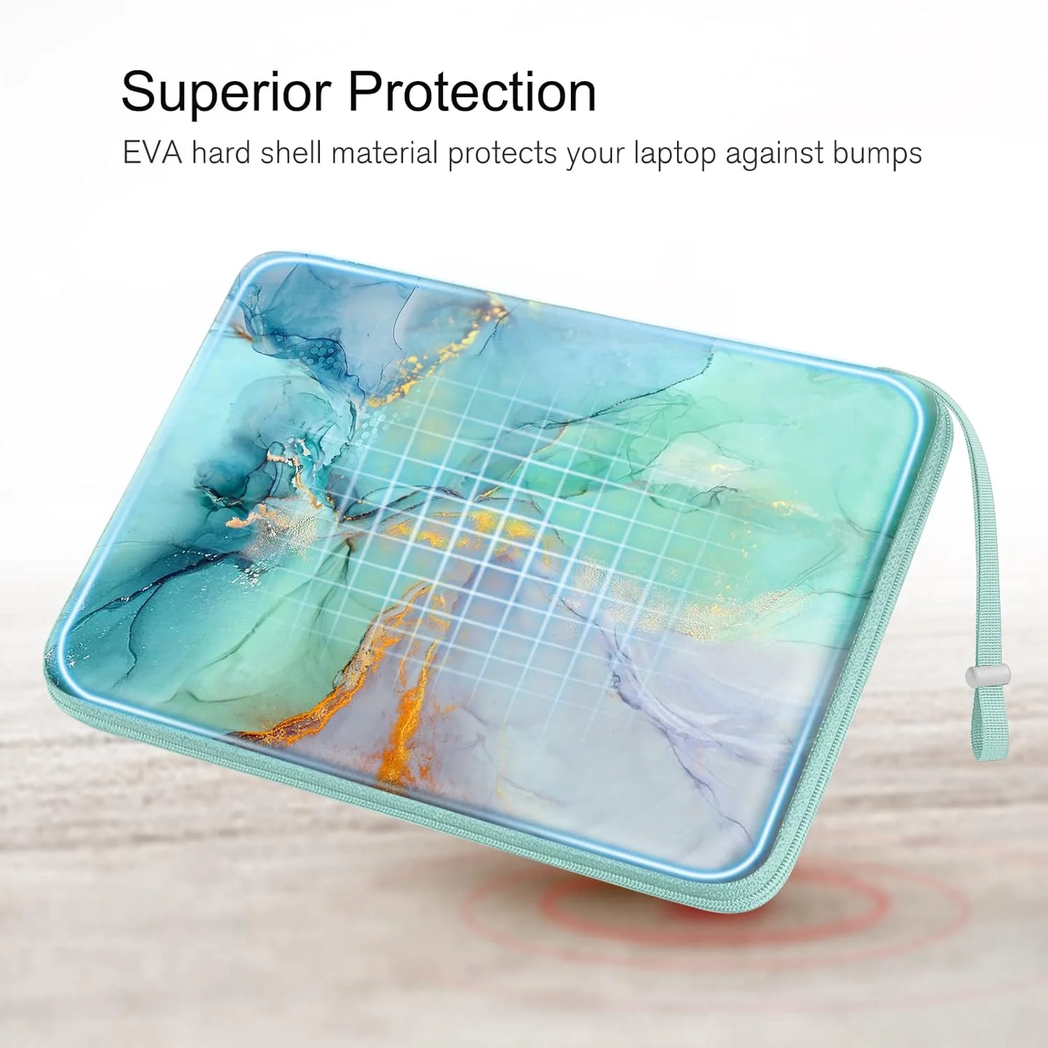 کیف محافظ هارد لپ تاپ FINPAC مناسب برای MacBook Pro M1 14 اینچی 2021، MacBook Air/Pro 13.3 اینچی، کیف حمل ضد ضربه کامپیوتر برای Dell Inspiron 13/XPS 13، Surface Laptop، HP، Acer (سنگ مرمر زمردی) کیف محافظ هارد لپ تاپ FINPAC مناسب برای MacBook Pro M1 14 اینچی 2021، MacBook Air/Pro 13.3 اینچی، کیف حمل ضد ضربه کامپیوتر برای Dell Inspiron 13/XPS 13، Surface Laptop، HP، Acer (سنگ مرمر زمردی)