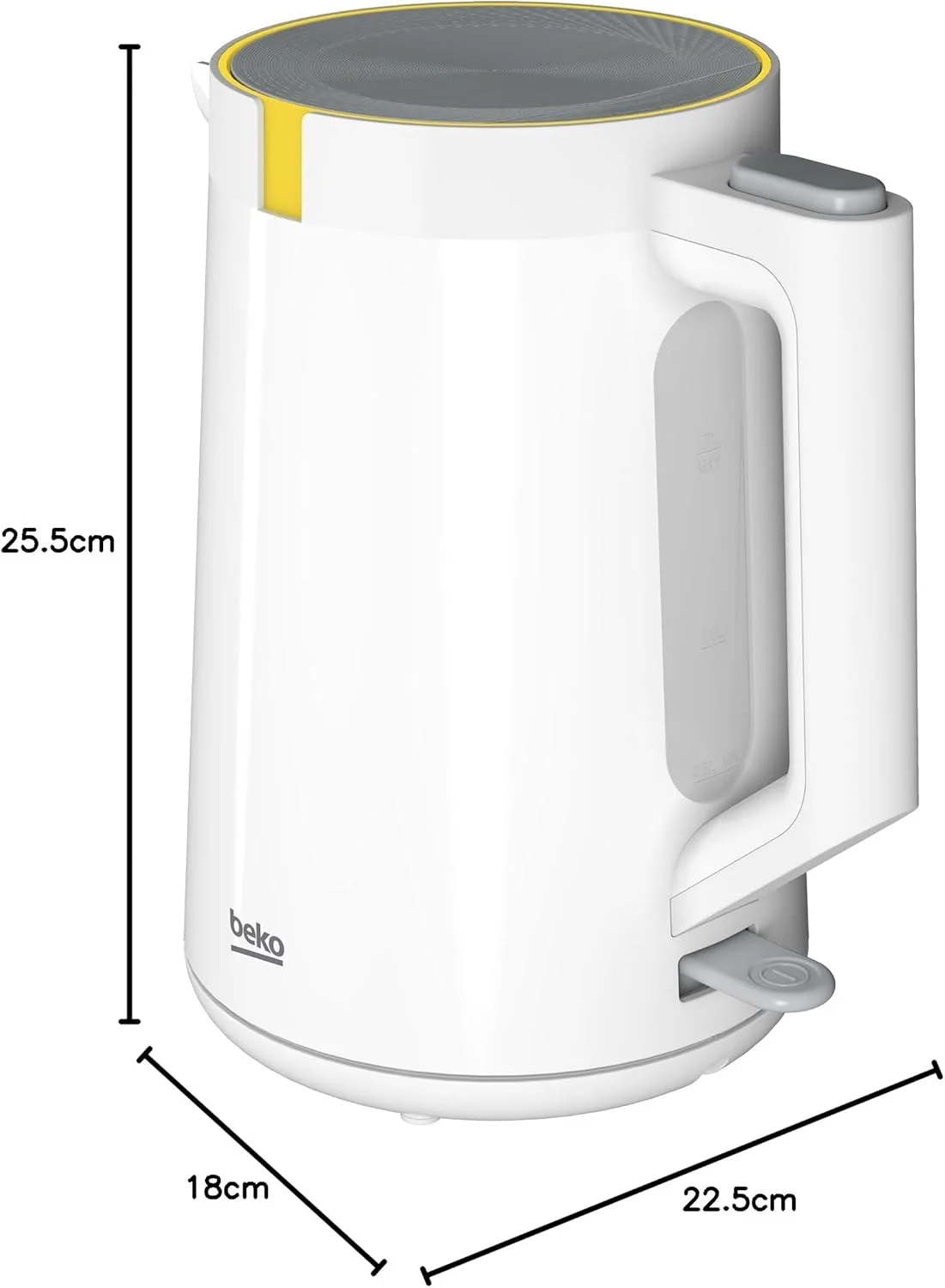 کتری برقی بکو مدل WKM4215W با ظرفیت 1.7 لیتر، توان 2200 وات، نشانگر LED، عملکرد گرم نگهدارنده، محافظت در برابر خشک شدن، پایه چرخان 360 درجه، استفاده بی سیم و خاموش شدن خودکار - سفید کتری برقی بکو مدل WKM4215W با ظرفیت 1.7 لیتر، توان 2200 وات، نشانگر LED، عملکرد گرم نگهدارنده، محافظت در برابر خشک شدن، پایه چرخان 360 درجه، استفاده بی سیم و خاموش شدن خودکار - سفید