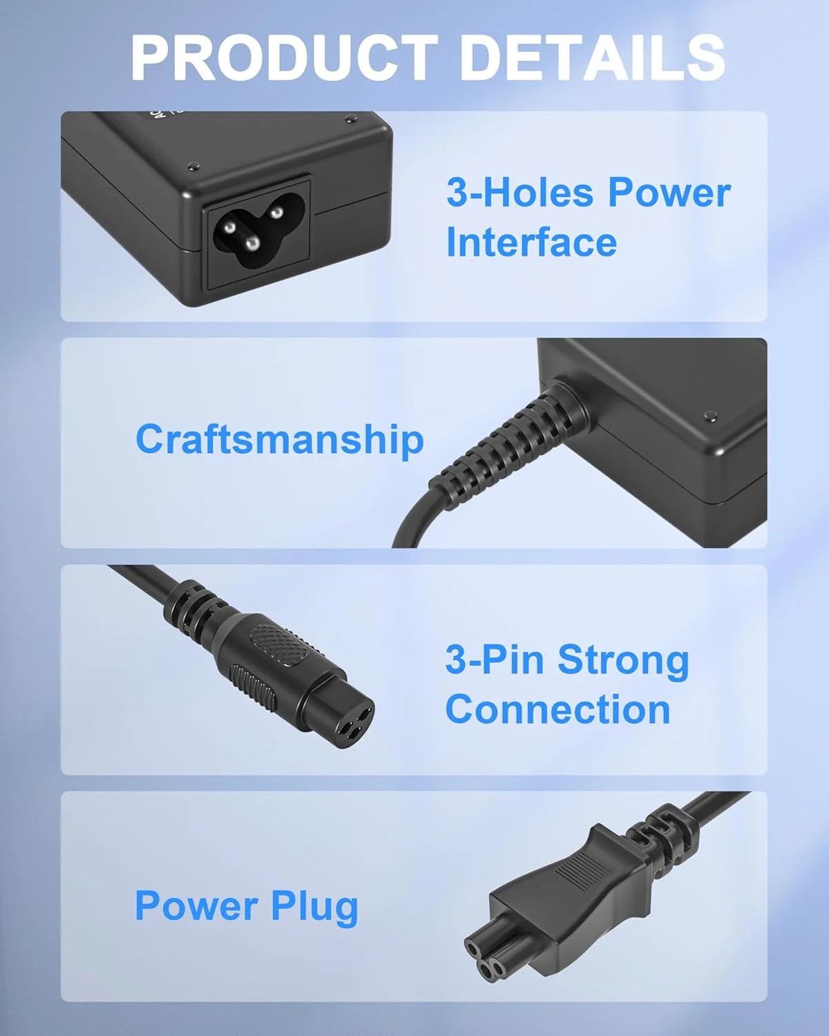 شارژر لپ تاپ 90 واتی یونیورسال NATNO، آداپتور AC برای HP، Lenovo، Dell، Acer، Asus، Toshiba، Samsung، Sony، Fujitsu، IBM، Gateway، نوت بوک، اولترابوک، Chromebook، منبع تغذیه با 15 کانکتور شارژر لپ تاپ 90 واتی یونیورسال NATNO، آداپتور AC برای HP، Lenovo، Dell، Acer، Asus، Toshiba، Samsung، Sony، Fujitsu، IBM، Gateway، نوت بوک، اولترابوک، Chromebook، منبع تغذیه با 15 کانکتور