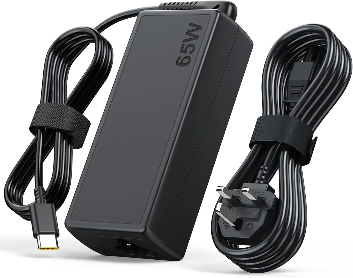 شارژر 65 واتی USB C شیولو، شارژر 45 واتی برای Lenovo ThinkPad Yoga HP Chromebook، منبع تغذیه برای Dell Latitude XPS Huawei Laptop PC، آداپتور شارژر Type C برای MacBook Pro Air Asus Acer Samsung Google