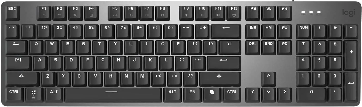 کیبورد مکانیکی نورانی Logitech K845، پایه های شیب قابل تنظیم قوی، اندازه کامل، بدنه بالایی آلومینیومی، 104 کلید، سیم دار USB، ویندوز (سوییچ های قرمز TTC) کیبورد مکانیکی نورانی Logitech K845، پایه های شیب قابل تنظیم قوی، اندازه کامل، بدنه بالایی آلومینیومی، 104 کلید، سیم دار USB، ویندوز (سوییچ های قرمز TTC)